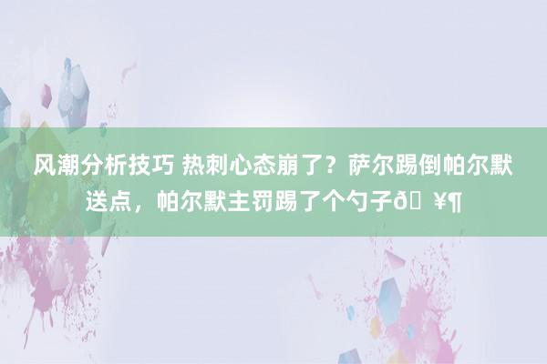 风潮分析技巧 热刺心态崩了？萨尔踢倒帕尔默送点，帕尔默主罚踢了个勺子🥶